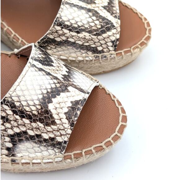 Andre Assous Reese High Heel Espadrille Sandals Open Toe Women's Size 9.5 - Picture 10 of 14